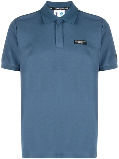 North Sails X Prada Cup 36th America's Cup Short-sleeve Polo Shirt In Blue