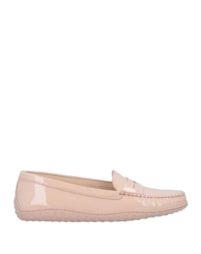 Tod's Loafers In Pink