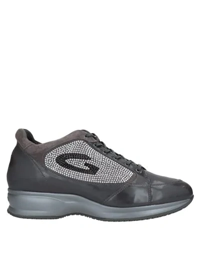 Alberto Guardiani Sneakers In Dove Grey