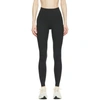 Nike Women's One Luxe Mid-rise Leggings In Black/clear