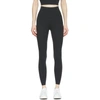 NIKE BLACK YOGA LUXE INFINALON 7/8 LEGGINGS