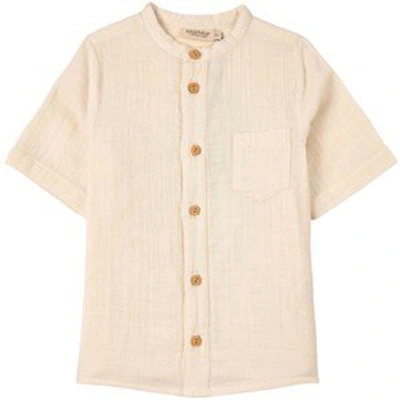 Marmar Copenhagen Kids'  Off White Tomba Shirt In Cream