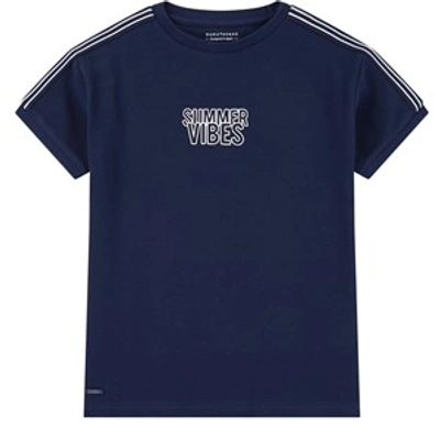 Mayoral Kids'  Navy Summer Vibes T-shirt
