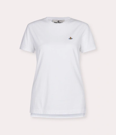 Vivienne Westwood T-shirt With Embroidery In Bianco