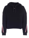 TOMMY HILFIGER SPORT TH HOODIE IN BLUE