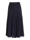 P.A.R.O.S.H PLEATED SKIRT IN BLUE