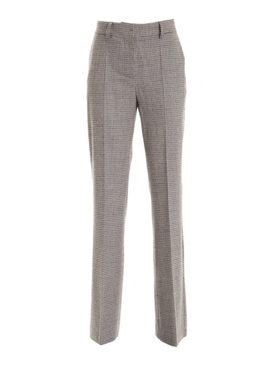 Les Copains Wide Leg Trousers In Grey