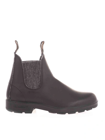 Blundstone Elasticated Details Ankle Boots In Black
