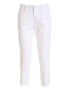 Fay White Chino Trousers In White