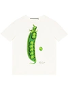 GUCCI X KEN SCOTT PEA PRINT T-SHIRT