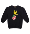 GUCCI X FREYA HARTAS COTTON SWEATER,P00535740