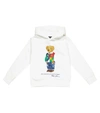 POLO RALPH LAUREN POLO BEAR COTTON-BLEND HOODIE,P00537668