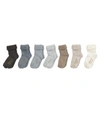 BONPOINT BABY SET OF 7 COTTON-BLEND SOCKS,P00554760