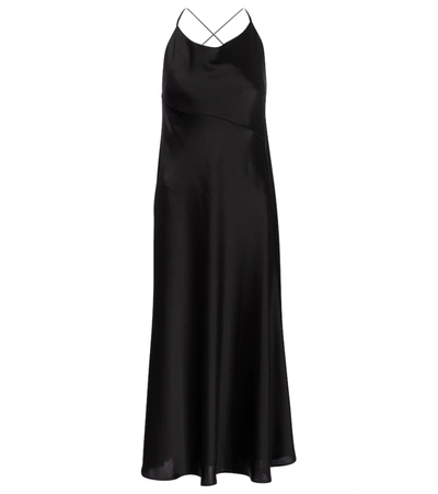 Galvan Berlin Stretch-jersey Maxi Dress In Black