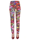 BOUTIQUE MOSCHINO BOUTIQUE MOSCHINO WOMEN'S MULTICOLOR OTHER MATERIALS PANTS,032511421888 38