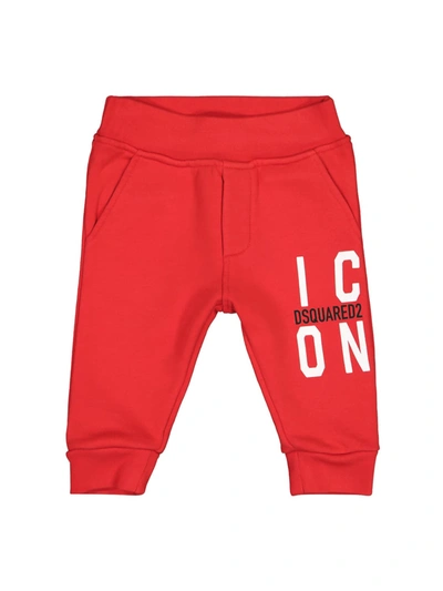 Dsquared2 Babies' Kids Sweatpants For For Boys And For Girls In Red
