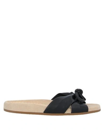 Charlotte Olympia Sandals In Black