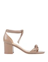 Alexandre Birman Sandals In Cameo Suede