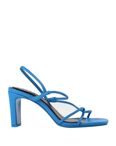 Sandro Sandals In Bright Blue