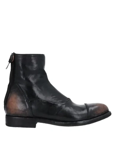 Alberto Fasciani Ankle Boots In Black