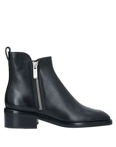 3.1 PHILLIP LIM / フィリップ リム 3.1 PHILLIP LIM WOMAN ANKLE BOOTS BLACK SIZE 7 SOFT LEATHER,17014506JI 4