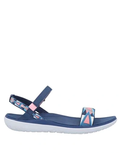 Teva Sandals In Azure