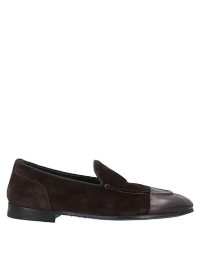 Alberto Fasciani Loafers In Dark Brown