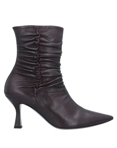 Ixos Ankle Boots In Purple