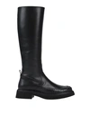 TOD'S TOD'S WOMAN BOOT BLACK SIZE 6.5 SOFT LEATHER,17016701VE 9