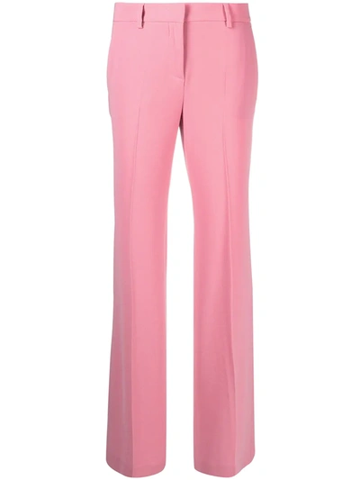 Alberto Biani Straight-leg Tailored Trousers In Pink