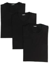 Dsquared2 Three-piece Short-sleeved T-shirt In Schwarz