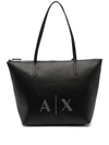 ARMANI EXCHANGE LOGO SHOPPER TOTE