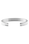 LE GRAMME 23G STERLING SILVER CUFF BRACELET,LG-CARGUPPO01-23