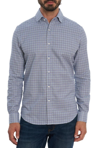 Robert Graham Candido Houndstooth Check Button-up Shirt In Multi