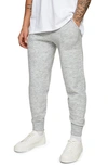 TOPMAN FLUFFY KNIT CLASSIC FIT JOGGERS,81T41VGRY