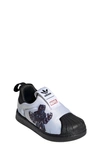 Adidas Originals Adidas Boys' Little Kids' Originals Superstar 360 Slip-on Casual Shoes In White/ Black/ Black