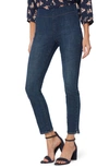 Nydj Petite Skinny Ankle Pull On Jeans With Side Slits In Clean Marcel