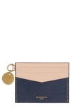 GIVENCHY BICOLOR LEATHER CARD CASE,BB6057B0CC
