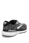 Brooks Adrenaline Gts 20 Running Shoe In Black/ White