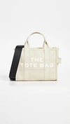 Marc Jacobs Traveler Canvas Tote In Beige
