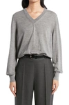 THE ROW STOCKWELL V-NECK CASHMERE SWEATER,5581-Y498