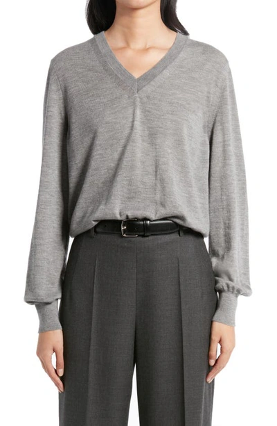 THE ROW THE ROW STOCKWELL V-NECK CASHMERE SWEATER,5581-Y498