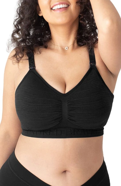 Kindered Bravely Kindred Bravely Sublime Hands-free Pumping/nursing Bra In Black