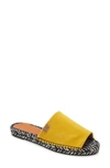 Toni Pons Teide Espadrille Sandal In Yellow Suede