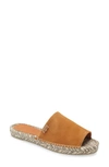 Toni Pons Teide Espadrille Sandal In Tan Suede