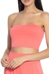 SUSANA MONACO CORE CROP TUBE TOP,CORESUPT0170