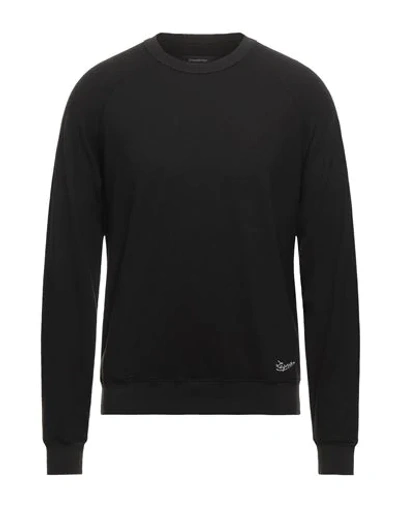 Ermenegildo Zegna Sweatshirts In Black