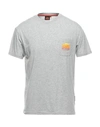 Sundek T-shirts In Light Grey