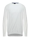Angelo Nardelli Sweaters In White