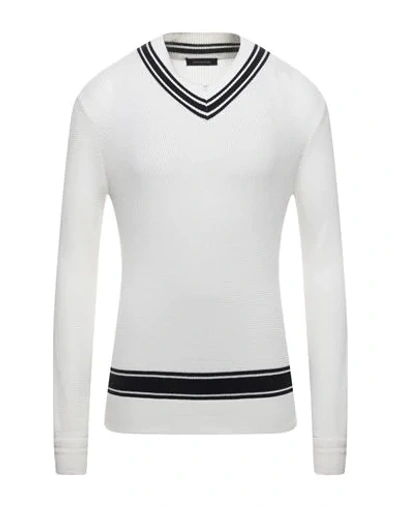 Ermenegildo Zegna Sweaters In White